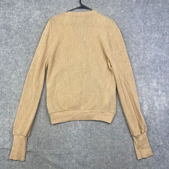 Vintage Pendleton Virgin Wool Cardigan Sweater Women's Size S in Camel USA Made - Picture 10 of 11